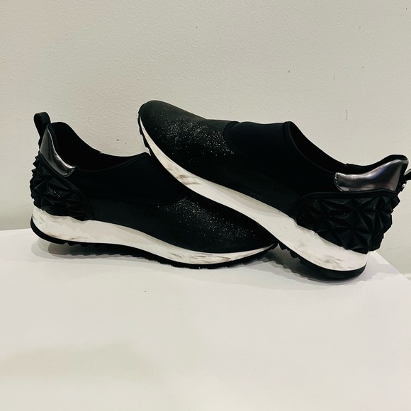 Cult sneakers with faceted detail on heel and glittered detail - Picture 7 of 9